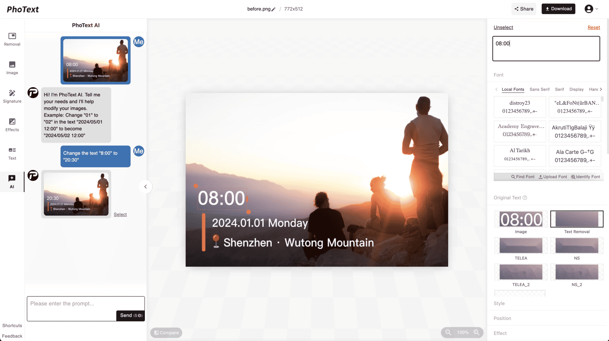 How to Edit Text In Image?